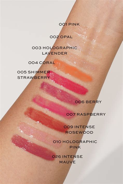 dior lip glow addict|Dior lip gloss color chart.